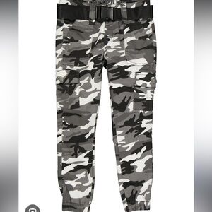 VIP Black/White/Grey cargo pants